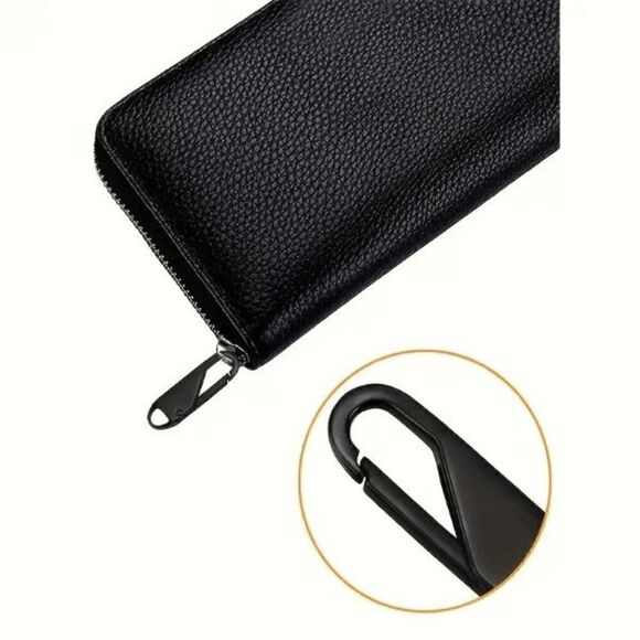 Black Metal Universal Zipper Pull Replacements Repair - 5 Pieces - Picture 4 of 8